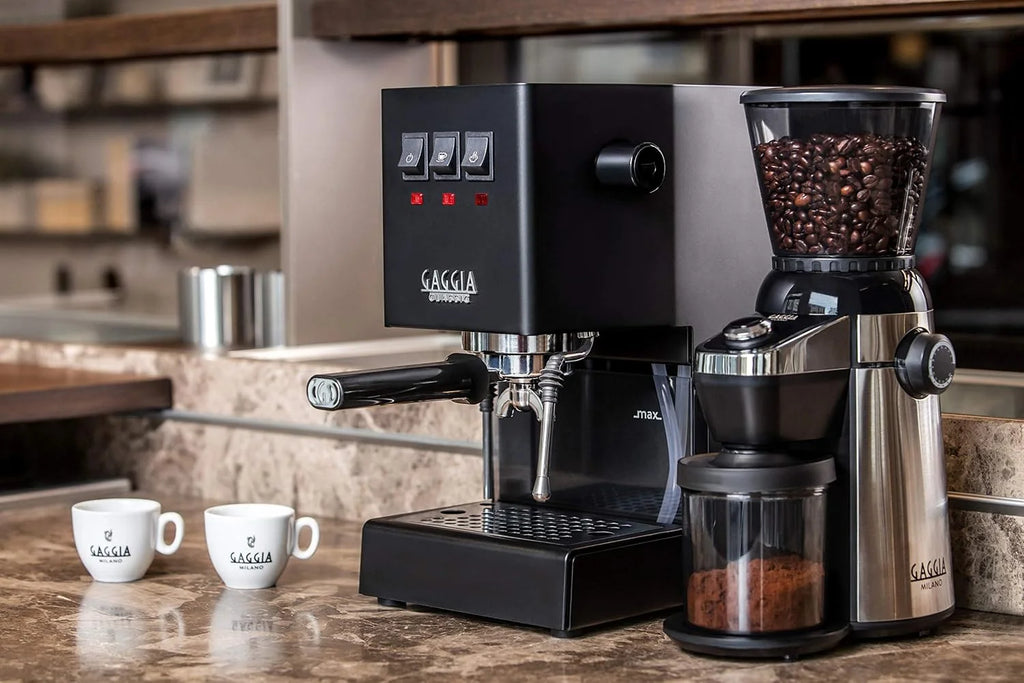 Gaggia Md 15 Młynek do Kawy, Czarny/Szary, ‎23 x 15 x 35 cm
