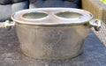 MichaelNoll Chłodziarka do szampana, chłodziarka do wina, chłodziarka do butelek, aluminium, srebrna – chłodziarka do szampana, wina i szampana – 31 cm