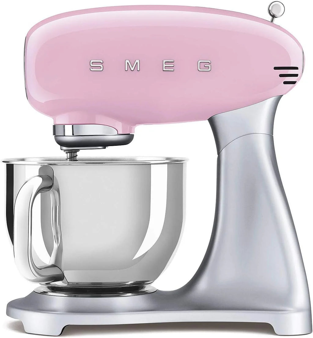 Smeg SMF02PKEU mixeur Robot mixer 800 W Rose, Argent