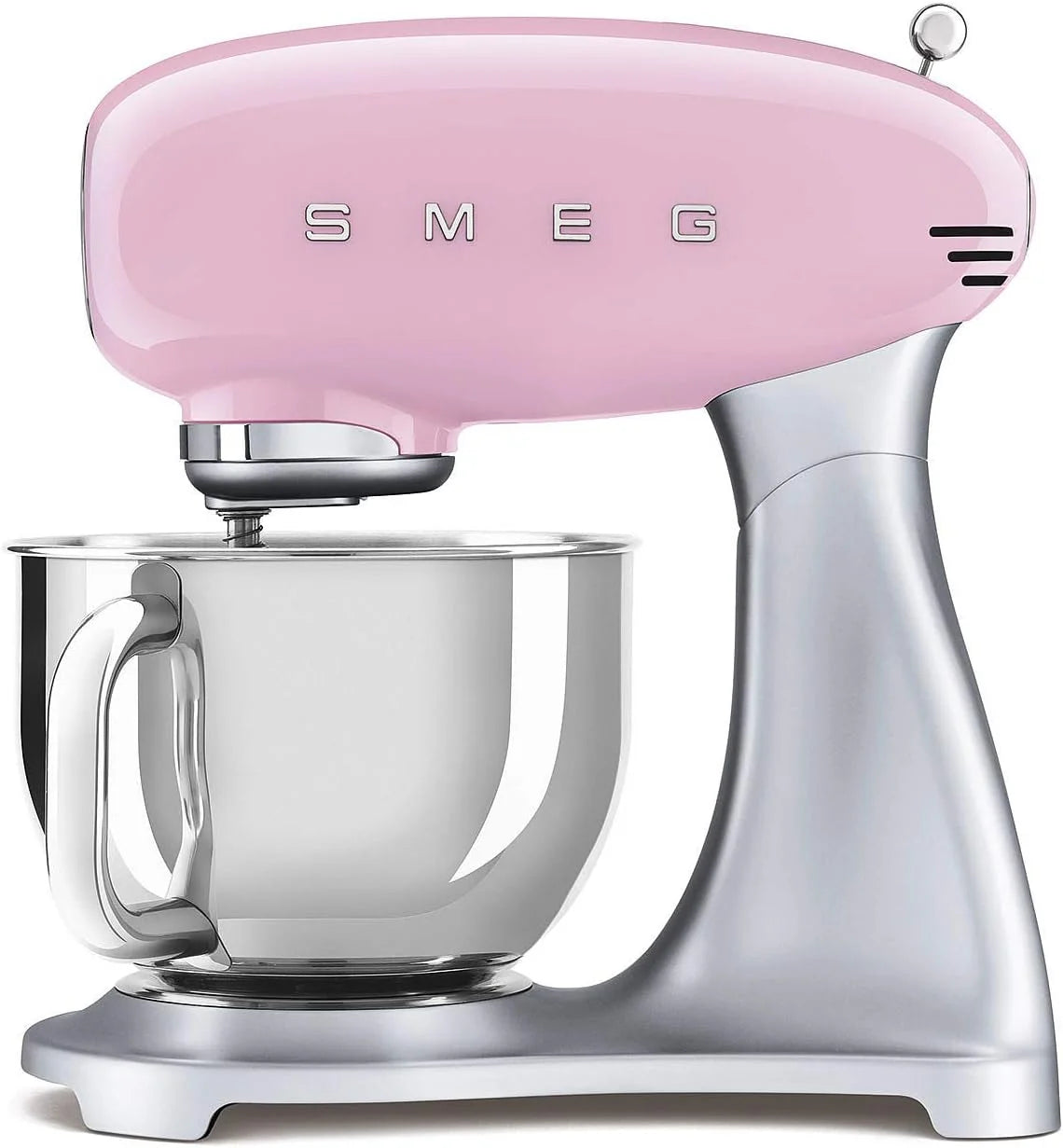 Smeg SMF02PKEU mixeur Robot mixer 800 W Rose, Argent