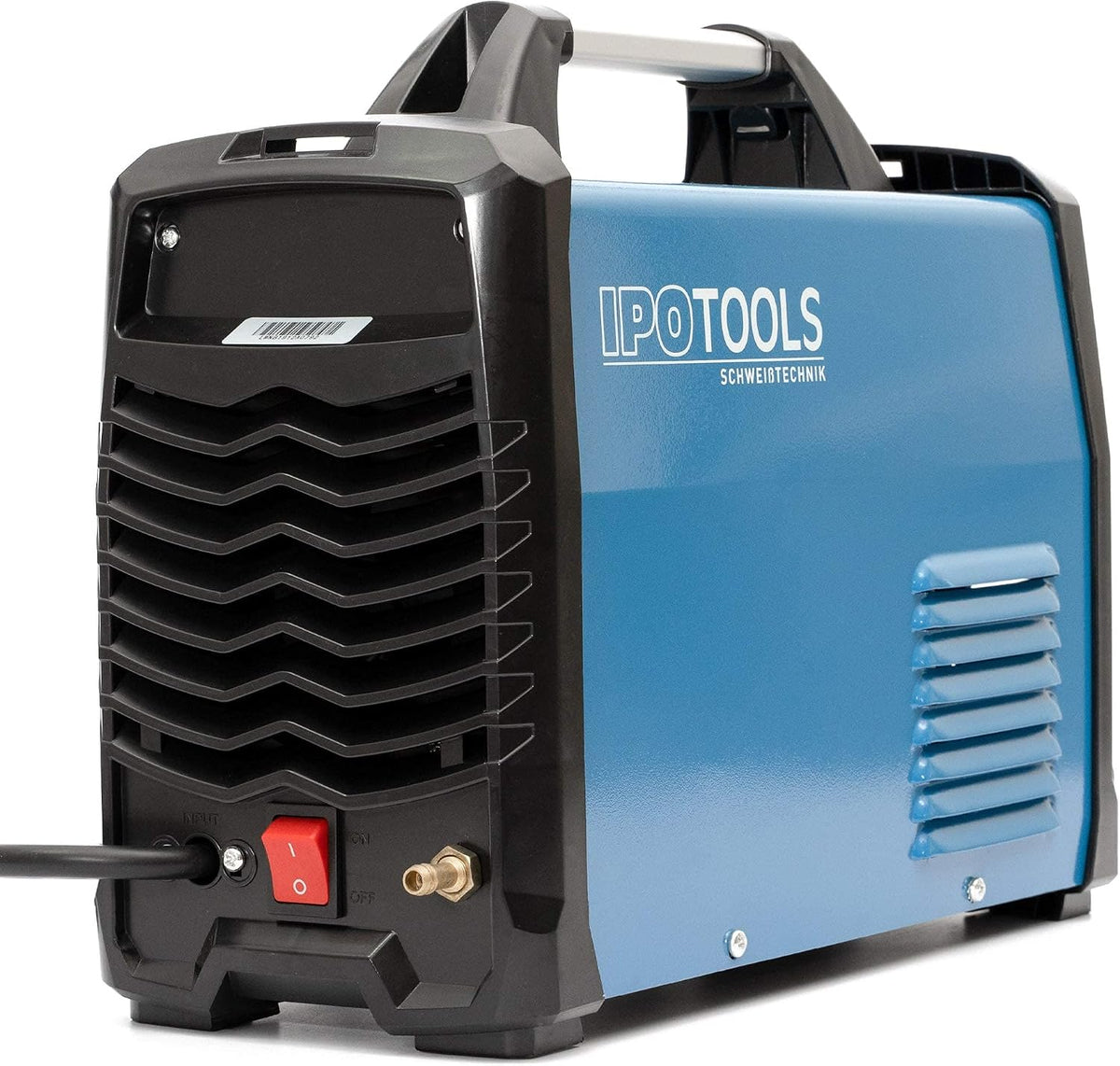 IPOTOOLS TIG-200R spawarka TIG WIG DC – spawarka TIG WIG 200 A, w pełni cyfrowa spawarka inwertorowa z cyfrowym wyświetlaczem LCD, zapłon HF, MMA E-Hand IGBT
