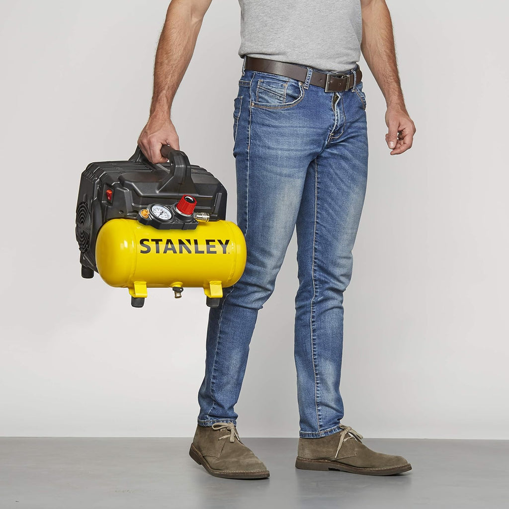 Stanley Sprężarka Powietrza, Żółty/Czarny, 6 l