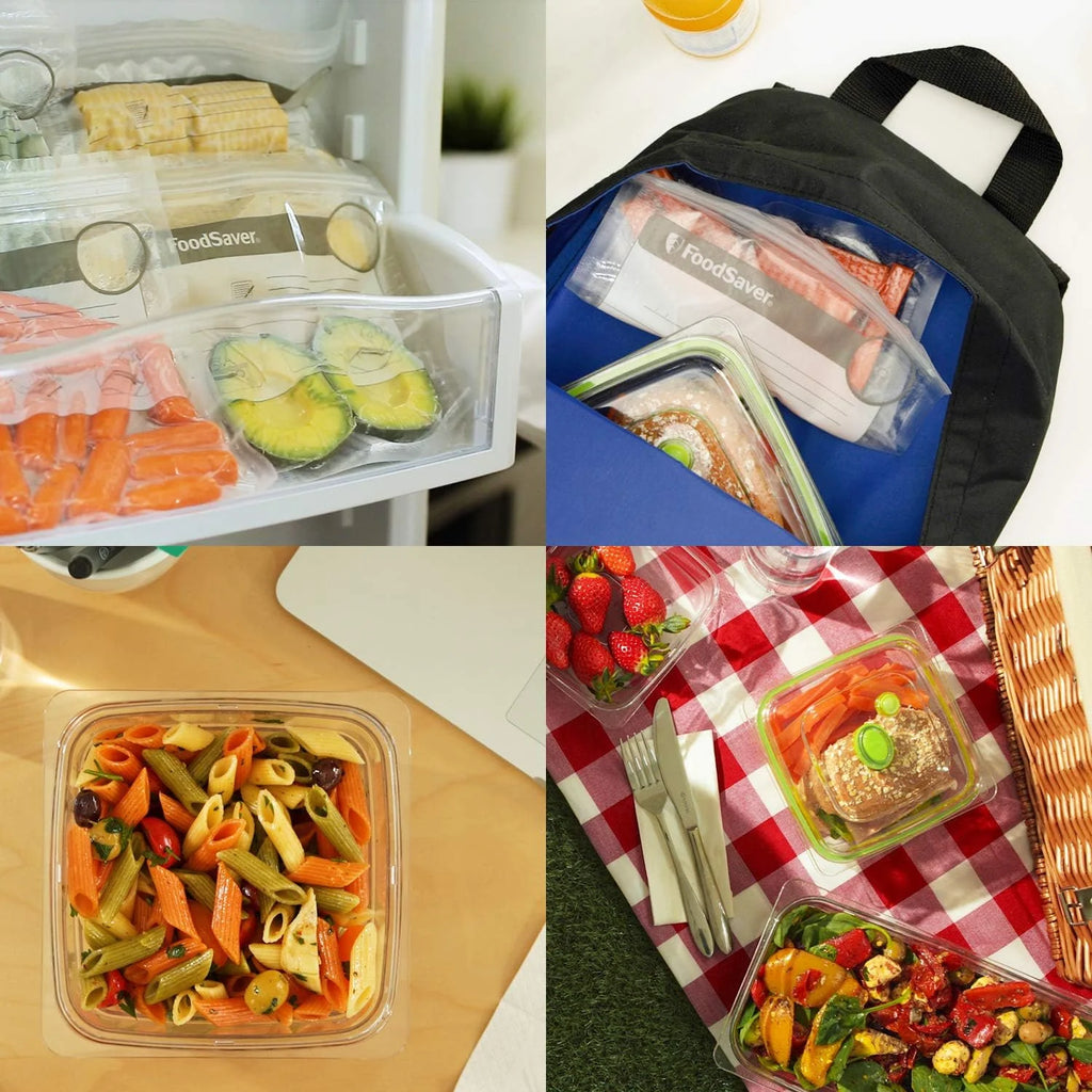 FoodSaver zgrzewarka próżniowa z trybem automatycznego pakowania próżniowego, pakowarka próżniowa FFS006X