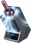 Elektryczna Chłodziarka Do Wina Na Jedną Butelkę, Przenośna Elektryczna Chłodziarka Do Wina, Stal Nierdzewna, Do Wina/szampana O Pojemności 750 Ml, Niezbędny I Luksusowy Prezent Na Imprezę W