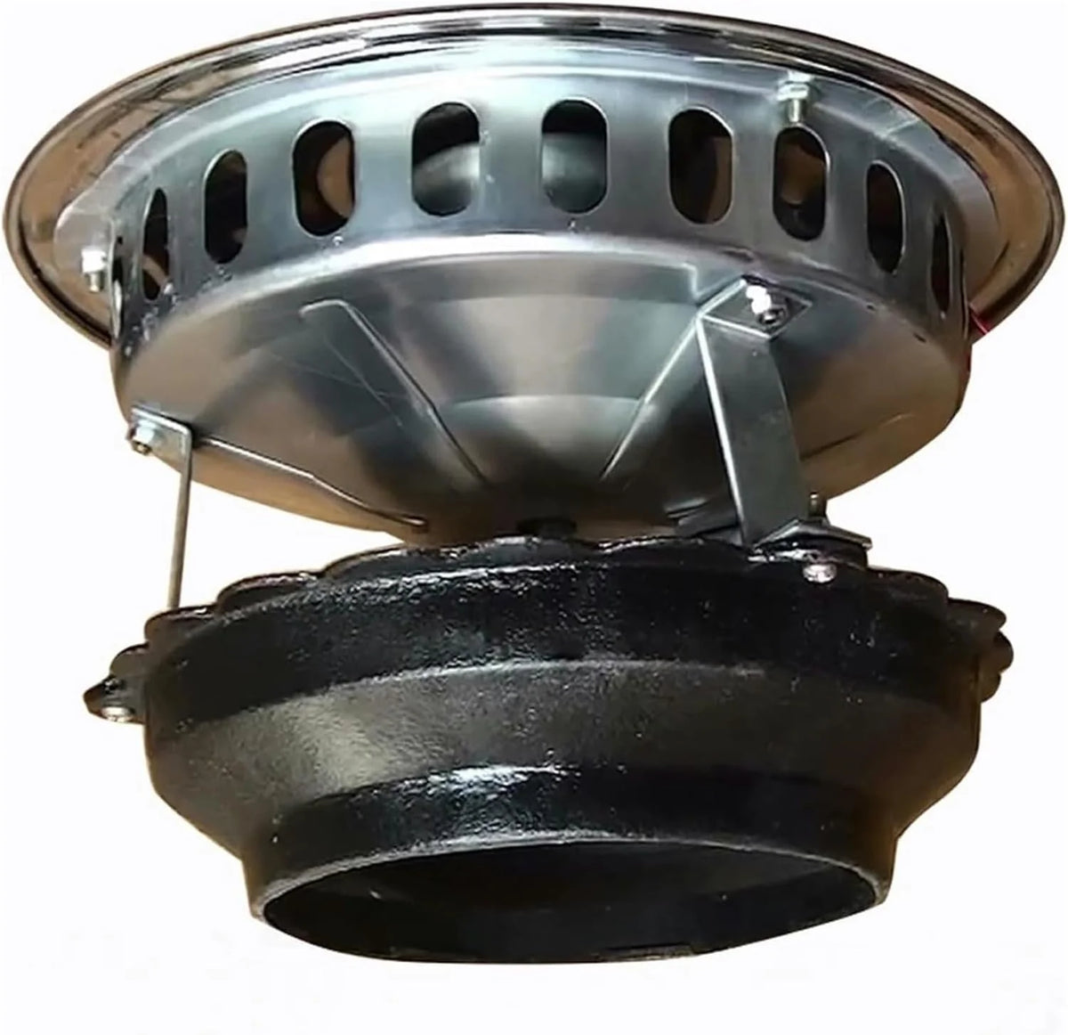 Kominek do kominka, wentylator kominkowy do kominka, wyciąg kominkowy ze stali nierdzewnej, 50 W, 70 W, 80 W, 13,5 cm i 17 cm - 80w-11 cm