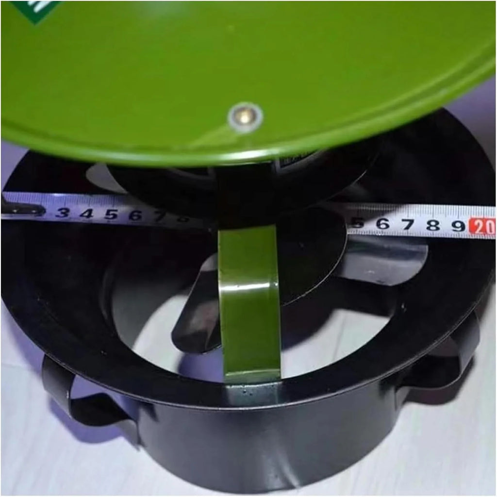 Wentylator kominkowy, elektryczny wyciągacz dymu, wentylator dachowy, odkurzacz kominkowy 100 W, 9,5 cm - 1 sztuka - 11 cm