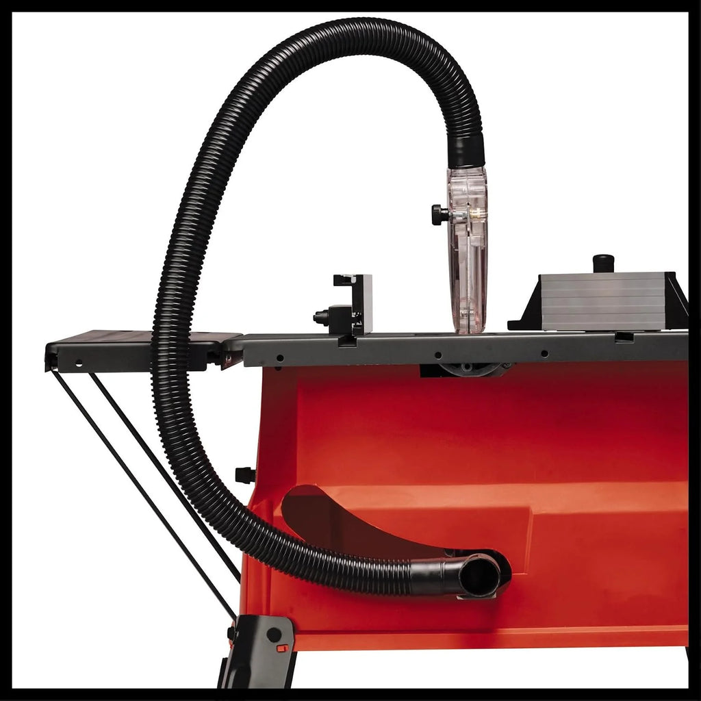 Einhell Pilarka stołowa TC-TS 2025/2 U (maks. 2000 W, regulacja wysokości/nachylenia brzeszczotu precyzyjnego, prowadnica wzdłużna, prowadnica kątowa +/- 60°, powierzchnia styku l./p.)