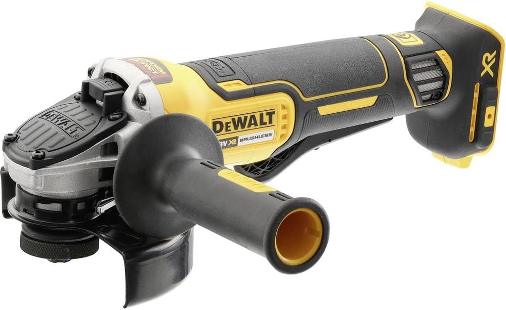 Dewalt Xr Akumulatorowa Szlifierka Kątowa, Czarny/Żółty, 125 mm