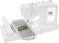 Hafciarka, sterowana komputerowo, maszyna do haftowania i szycia, zakres haftowania 100 x 235 mm, automatyczna maszyna do haftowania z 7-calowym ekranem dotykowym LCD (100-240 V, 50/60 Hz