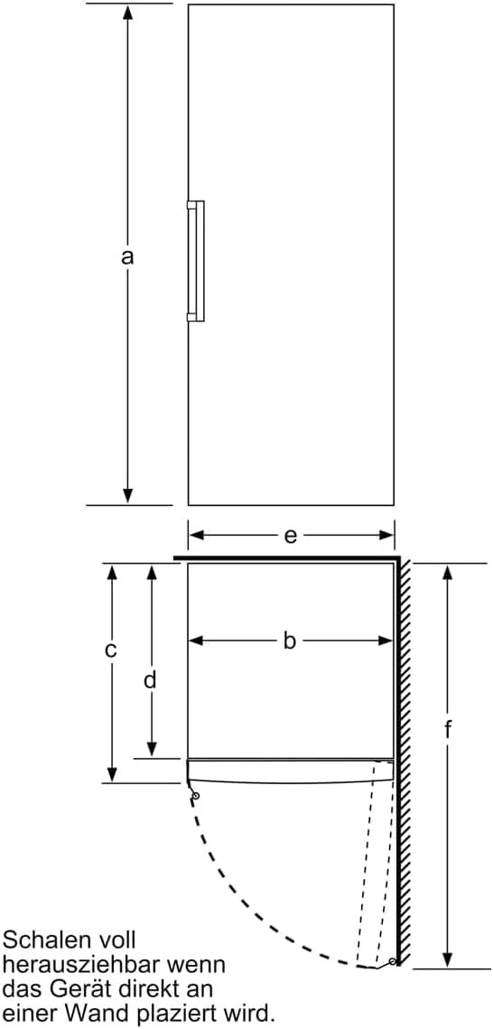 Bosch GSN58AWDP seria 6 zamrażarka XXL, 191 x 70 cm bardzo szeroka, 365 l, NoFrost nigdy więcej rozmrażania, oświetlenie LED, równomierne oświetlenie, BigBox miejsce na duże mrożonki, kolor biały