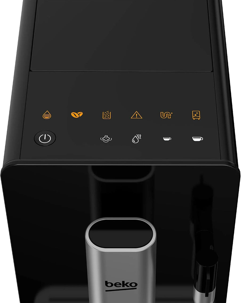 BEKO CEG 3192 B - CEG3192B - Automatyczna Ekspres do kawy ze zintegrowanym Cappuccinatorem, Zbiornik 1.5 litra, Ciśnienie 19 bar - Czarny, 18,6 x 41 x h32 cm