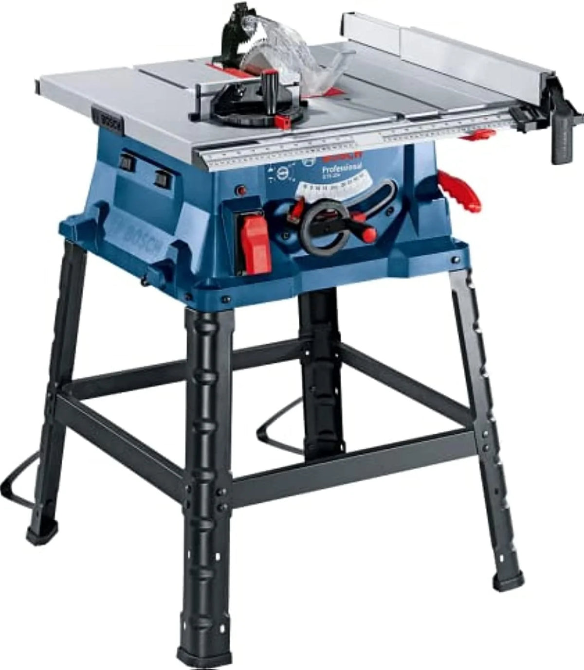 Bosch Professional: stołowa piła tarczowa GTS 254 (1 800 W, średnica tarczy pilarskiej 254 mm, prędkość obrotowa bez obciążenia 4 300 obr./min)