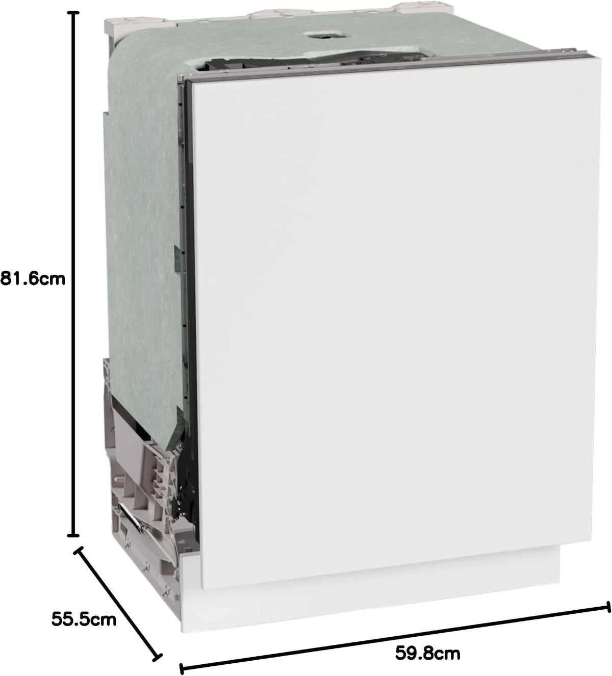 Gorenje ULTRA16BWIFI zmywarka/urządzenie do zabudowy z przodu nie wchodzi w zakres dostawy/wyprodukowano w UE / 60 szerokości/16 nakryć wymiarowych/7 programów/ConnectLife/program nocny/status