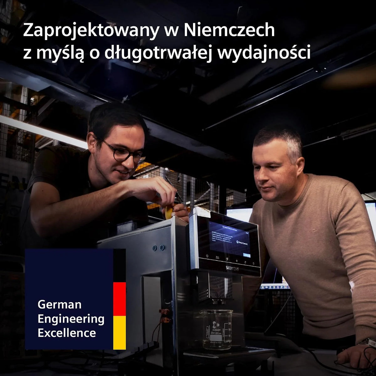 Siemens EQ900 plus iAroma Ekspres ciśnieniowy, TQ923EZ3, stal nierdzewna