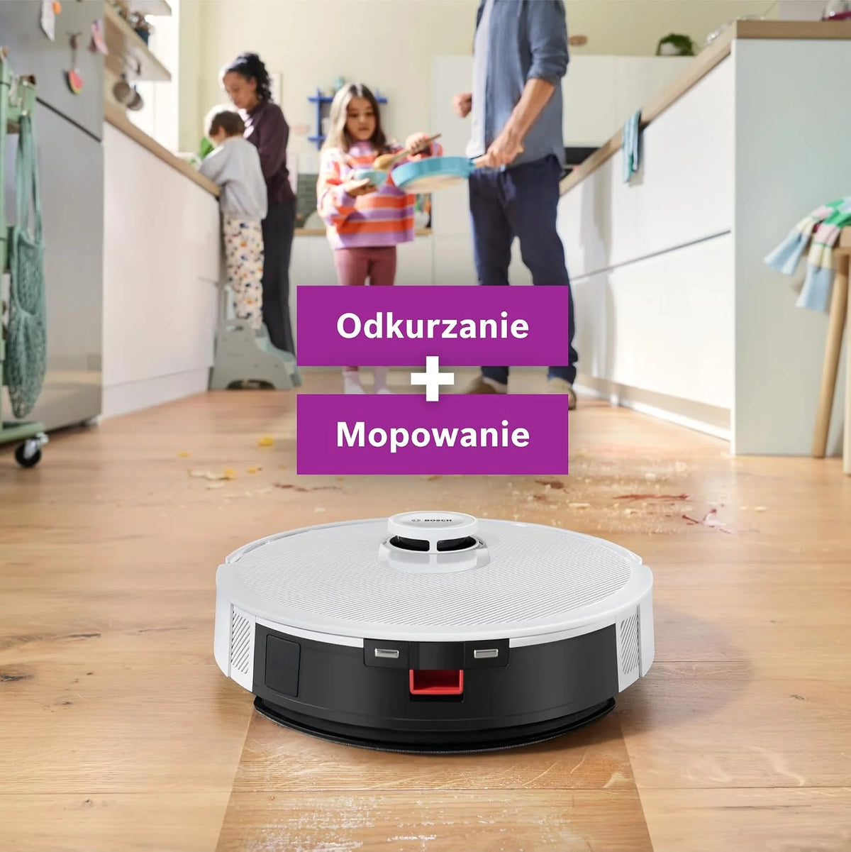 Bosch Spotless+ Robot sprzątający, BCRD1W, biały