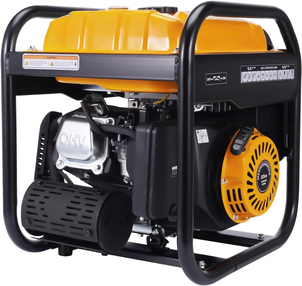 maXpeedingrods Inwerterowy generator prądu 3800 W, benzynowy, 4-suwowy