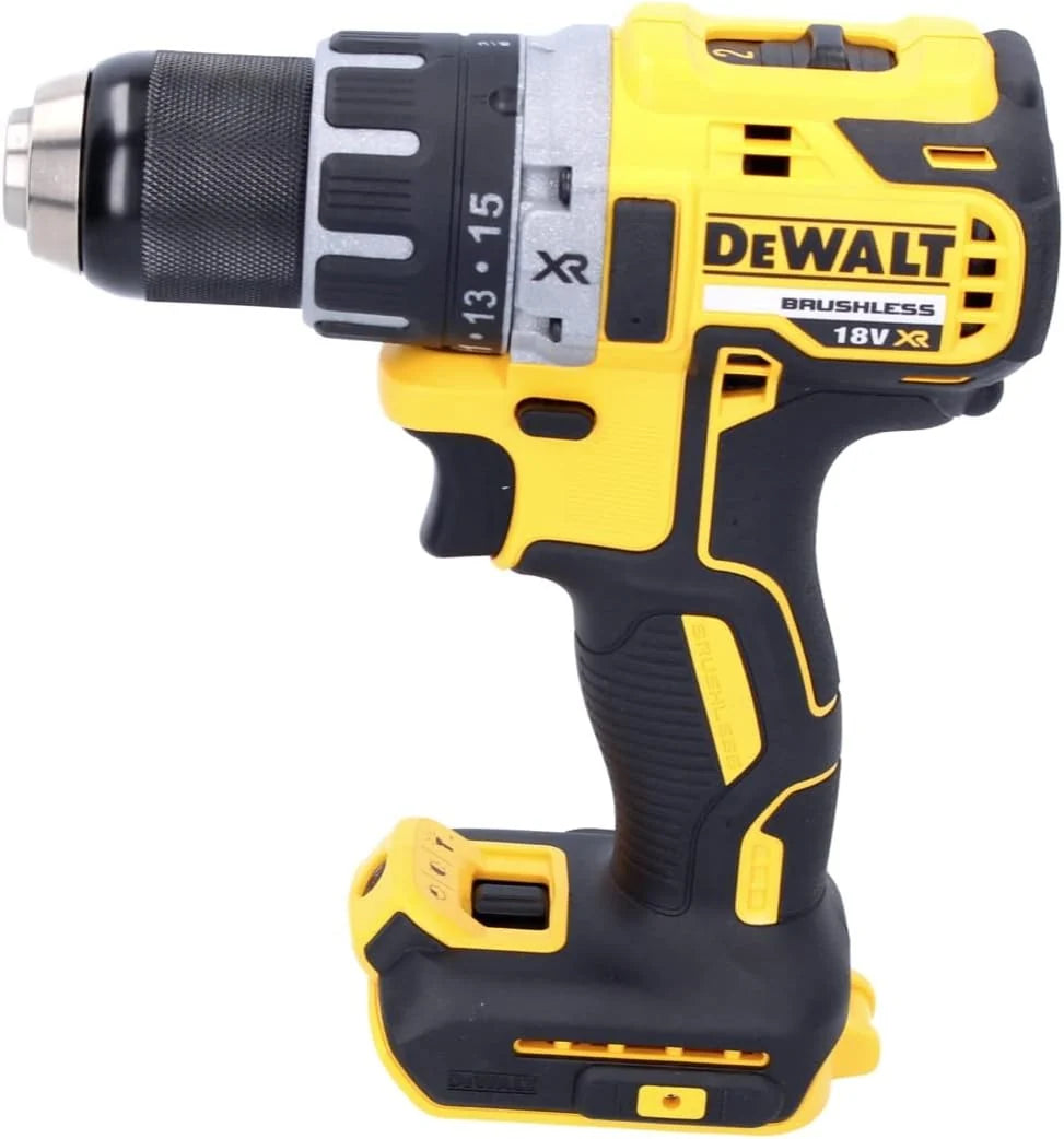 DEWALT, Wiertarko-wkrętarka 18V XR z silnikiem bezszczotkowym + 2x akumulatory 5.0 Ah, DCD791P2