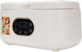Cocoarm Podwójna Wolnowarowa Kuchenka do Gotowania Ryżu z 2 Wyjmowanymi Garnkami Ceramicznymi 2 L i L Wysuwanymi Pokrywkami Timer Utrzymujący Ciepło Wielofunkcyjny Serwer w Formie Bufetu na