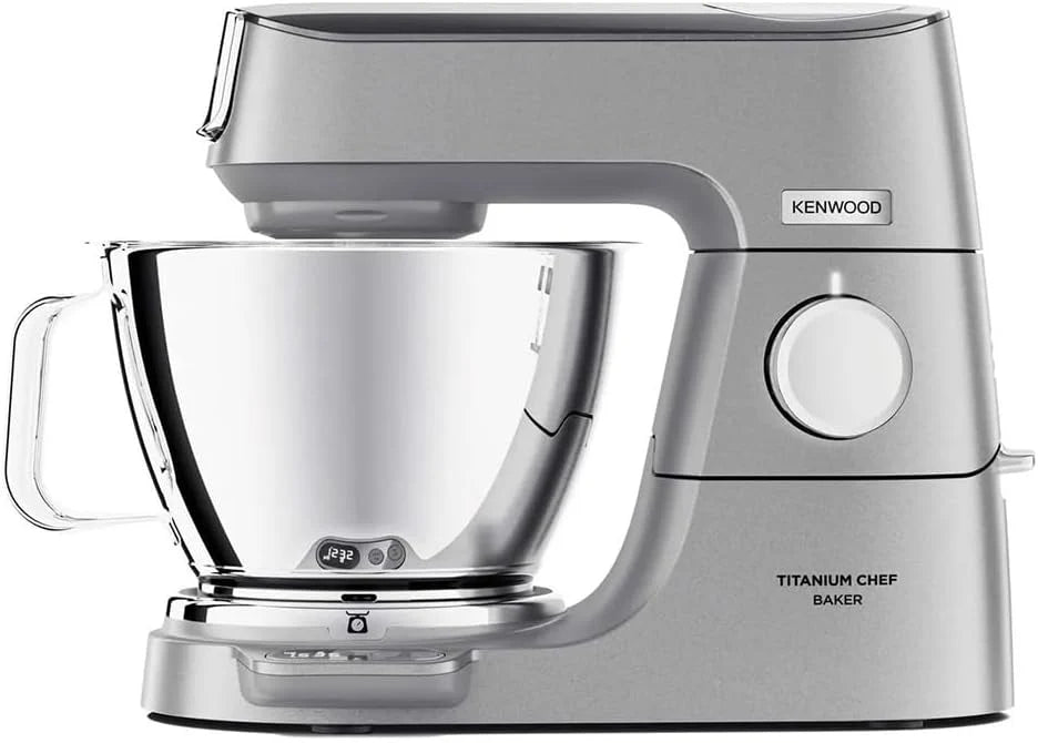 Kenwood Titanium Chef Baker Mikser, Srebrny, 5/3,5 l
