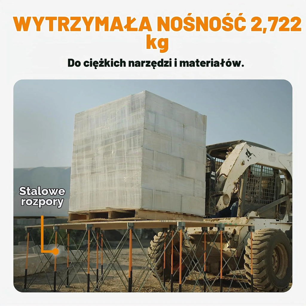 BORA Centipede CK15S składany kozioł roboczy i stół warsztatowy 122 × 244