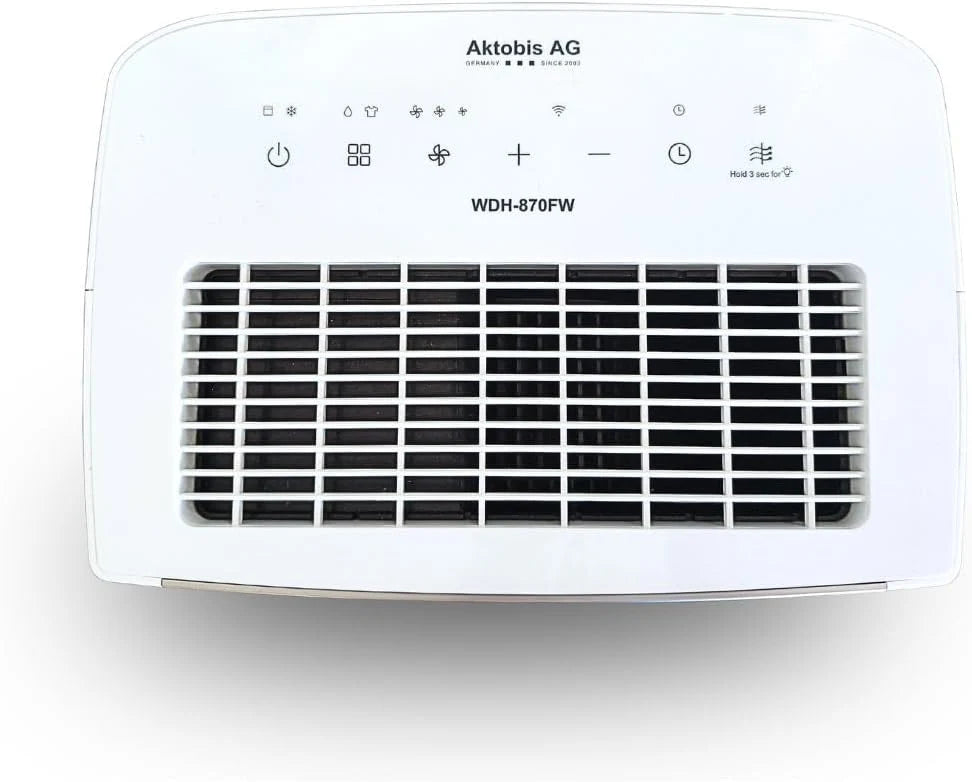 Aktobis osuszacz powietrza, suszarka budowlana WDH-870FW (do 70 l/t + cyfrowa + WLAN)