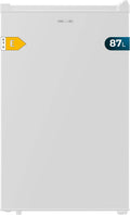 Cecotec Zamrażarka pionowa 87 L Bolero CoolMarket TF 87 White. 83,6 cm wysokości i 50,6 cm szerokości, niskie zużycie energii, płaskie i dwustronne drzwi, kompaktowa konstrukcja, biała