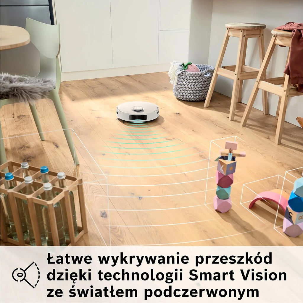 Bosch Spotless+ Robot sprzątający, BCRD1W, biały