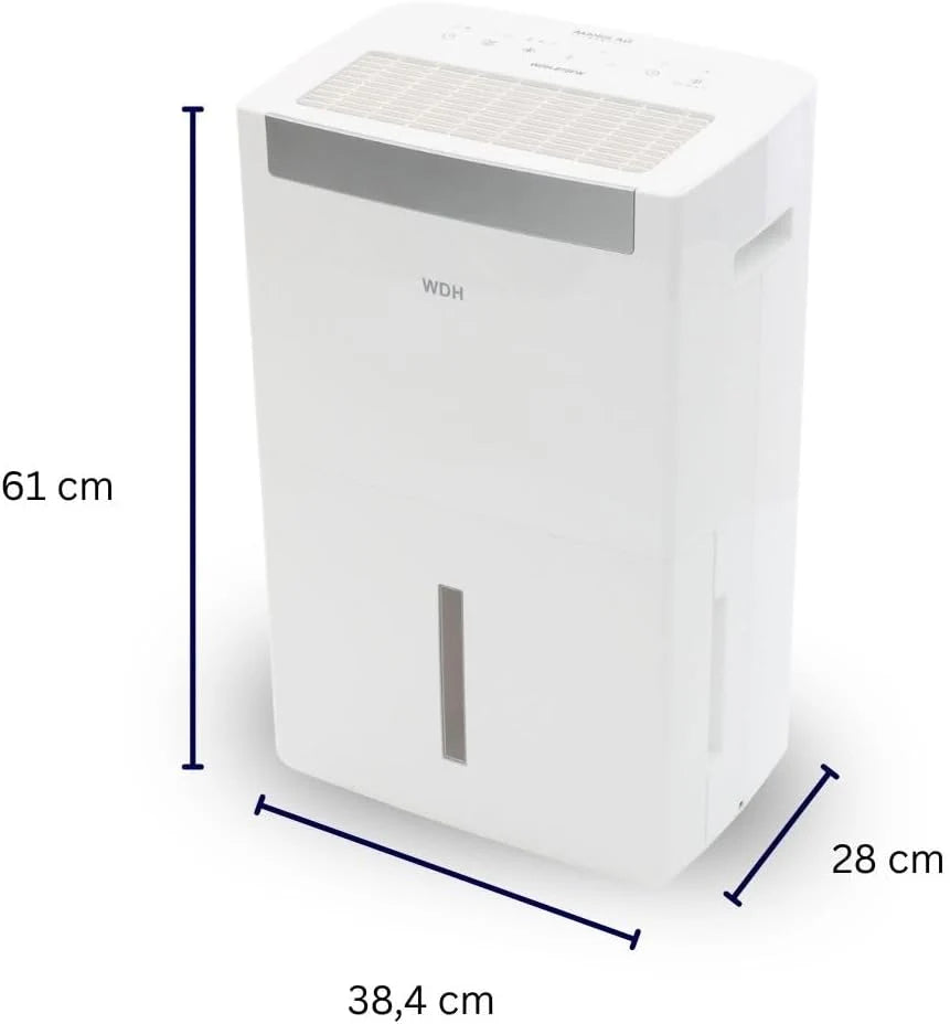 Aktobis osuszacz powietrza, suszarka budowlana WDH-870FW (do 70 l/t + cyfrowa + WLAN)