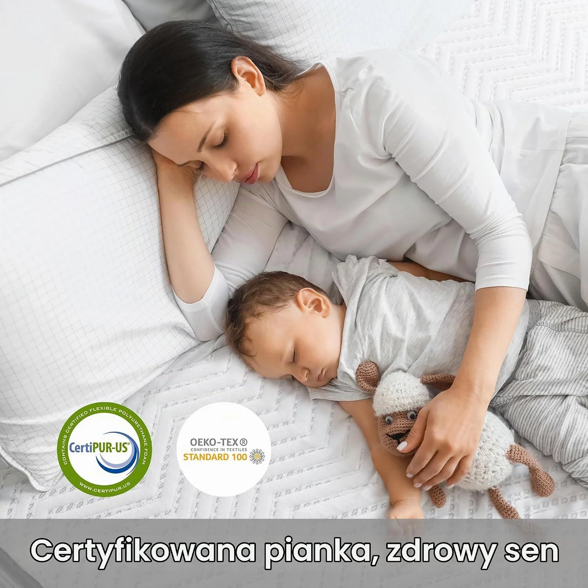 BedStory Materac Memory Foam, 140 x 200 cm