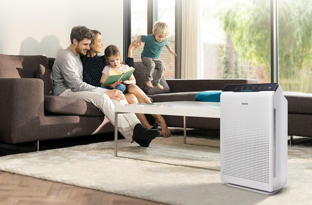 Winix Oczyszczacz powietrza WINIX ZERO. CADR 390 m³/h (do 99 m²), filtr HEPA H13, redukuje 99,999% wirusów, bakterii i alergii. Z technologią PlasmaWave