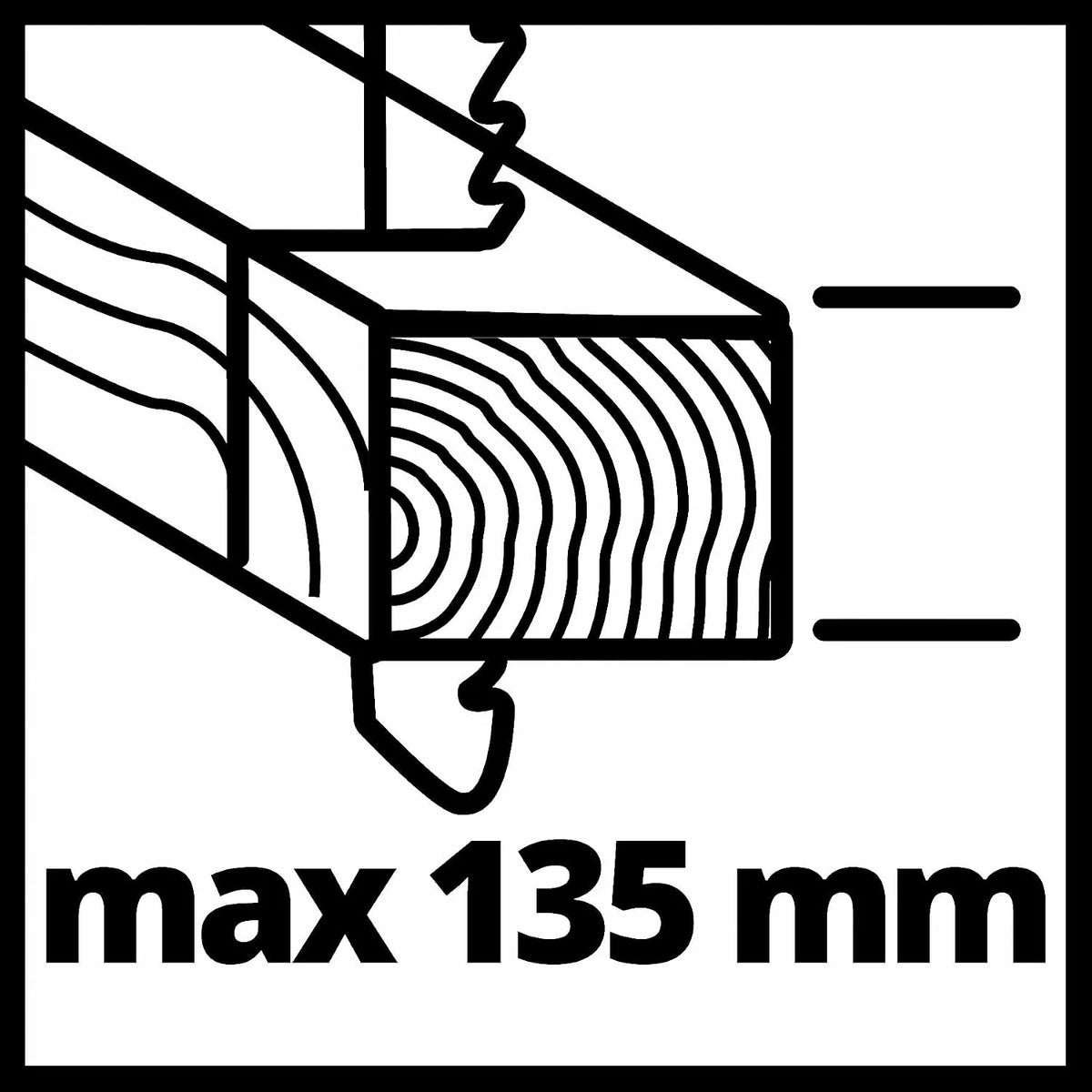Einhell Profesjonalna wyrzynarka akumulatorowa TP-JS 18/135 Li BL Power X-Change (18 V, głębokość cięcia 135 mm w drewnie, wysokość skoku 26 mm, silnik bezwęglowy, z ostrzem, bez akumulatora)