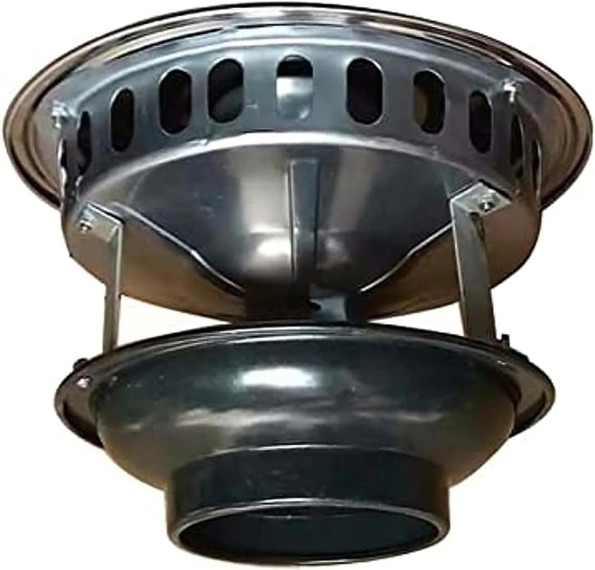 Kominek do kominka, wentylator kominkowy do kominka, wyciąg kominkowy ze stali nierdzewnej, 50 W, 70 W, 80 W, 13,5 cm i 17 cm - 80w-11 cm