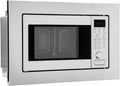 Bomann MWG 2215 EB Mikrofalówka zintegrowana z grillem / 20 l / 5 poziomów mocy mikrofalowej/1 poziom grilla, 2 poziomy mocy kombinowane (grill/kuchenka mikrofalowa), srebrna