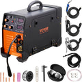VEVOR Spawarka MIG/MMA/TIG 3 w 1 50–250 A, spawanie drutem wypełniającym (0,8 mm i 1 mm), technologia IGBT 2,2-12 m/min, prędkość drutu 5,6 kVA, znamionowa moc wejściowa, stopień ochrony IP21S