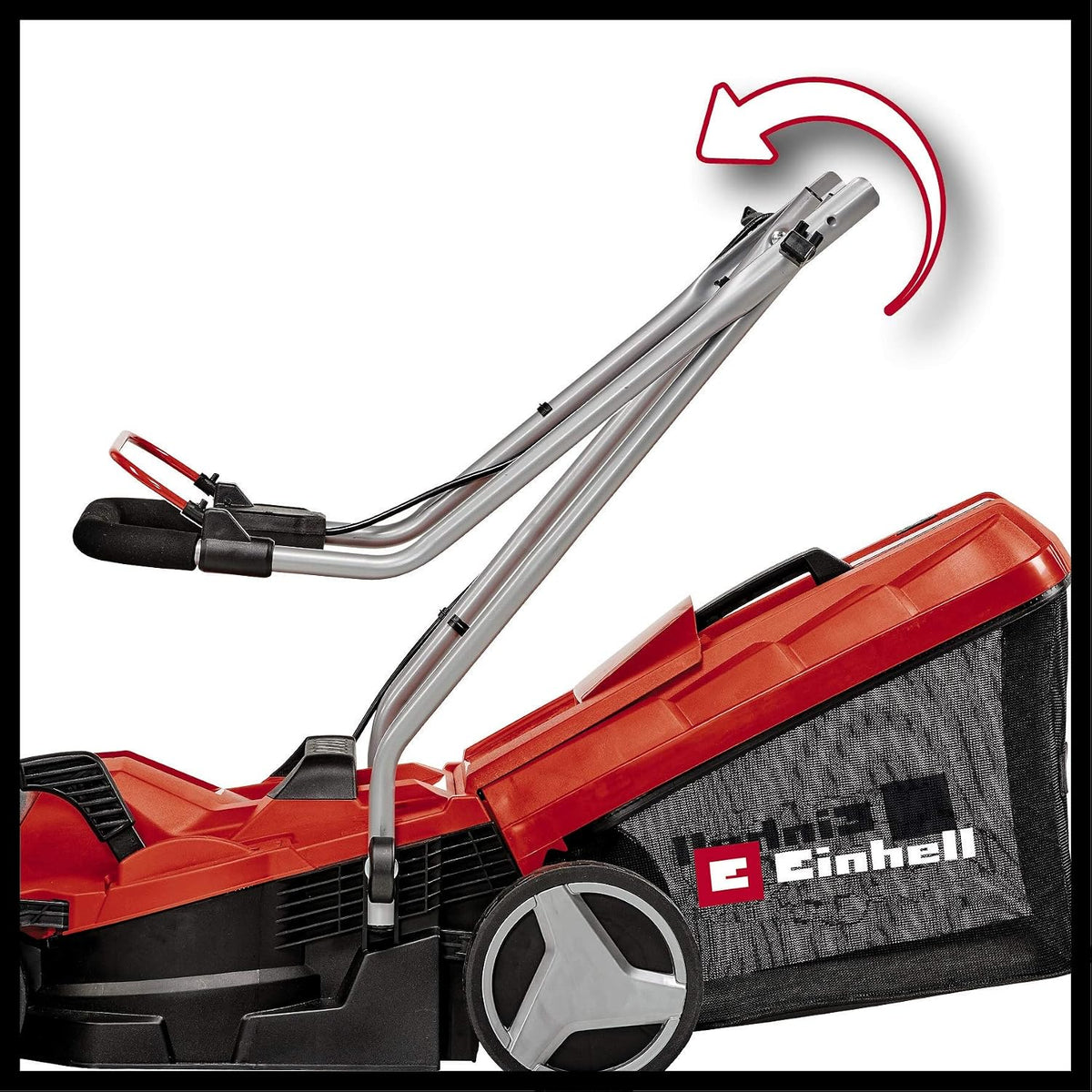 Einhell Ge-Cm 18/33 Li Kosiarka, Czarny/Czerwony, 33 cm