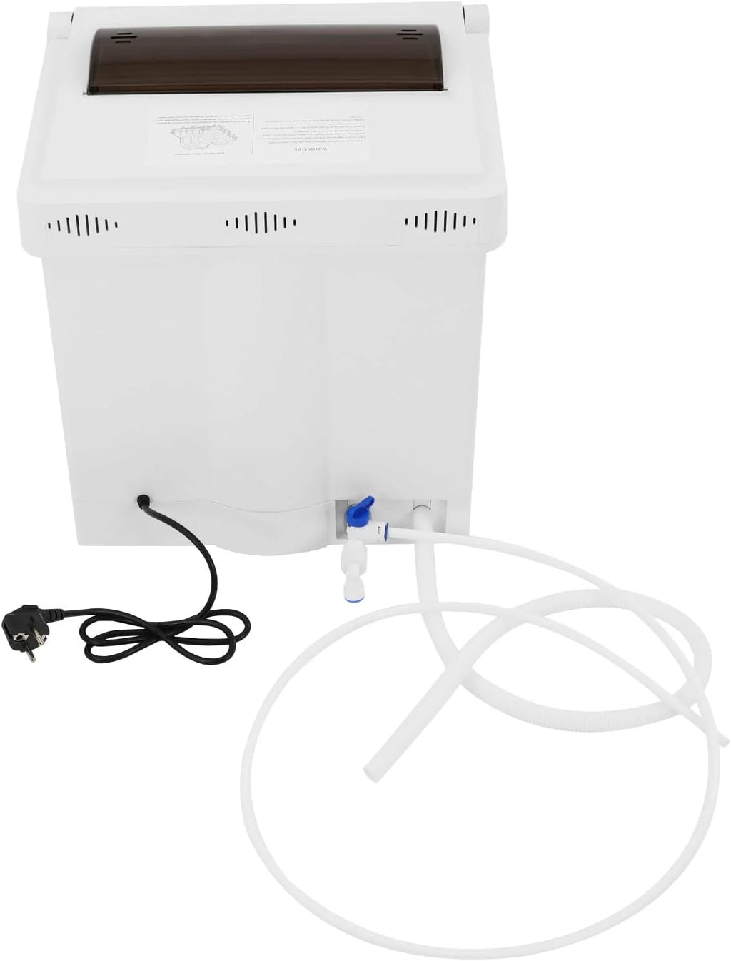 Wolnostojąca zmywarka 1100 W 52 dB zmywarka stołowa 220 V wielofunkcyjna obsługa ekranu dotykowego zmywarka 360° podwójne ramiona natryskowe wolnostojąca zmywarka stołowa 4-6 nakryć