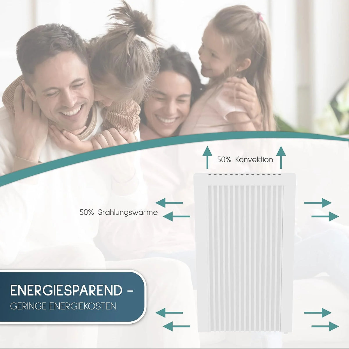 anapont Premium elektryczne ogrzewanie z rdzeniem szamotowym - elektryczny grzejnik z kamieniem magmowym szamot - z termostatem - energooszczędny - wyprodukowano w Niemczech (Ana-el, 1200 W, 340 wys