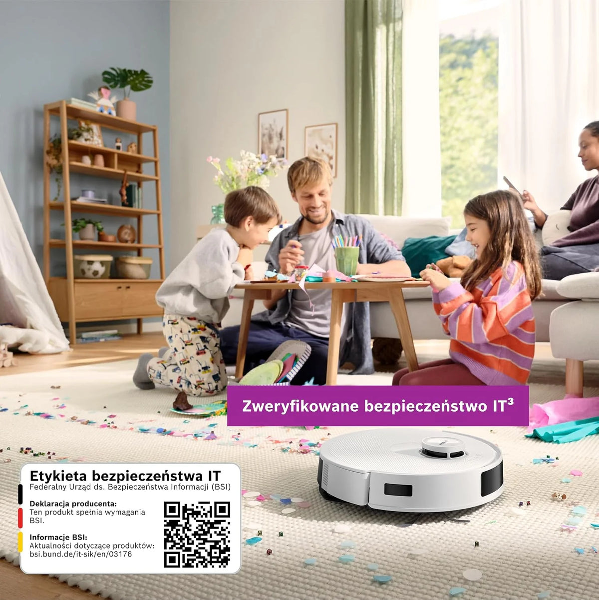 Bosch Spotless+ Robot sprzątający, BCRD1W, biały