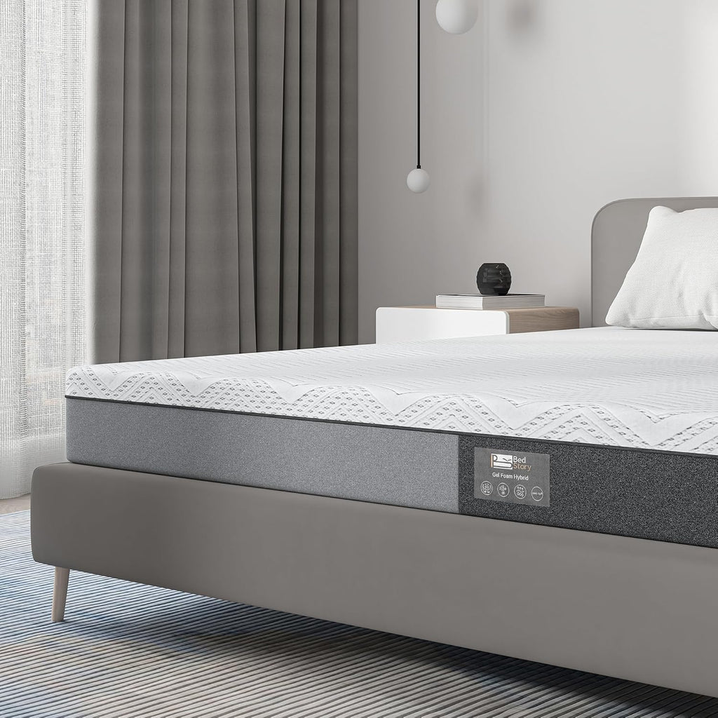 BedStory Materac Memory Foam, 140 x 200 cm