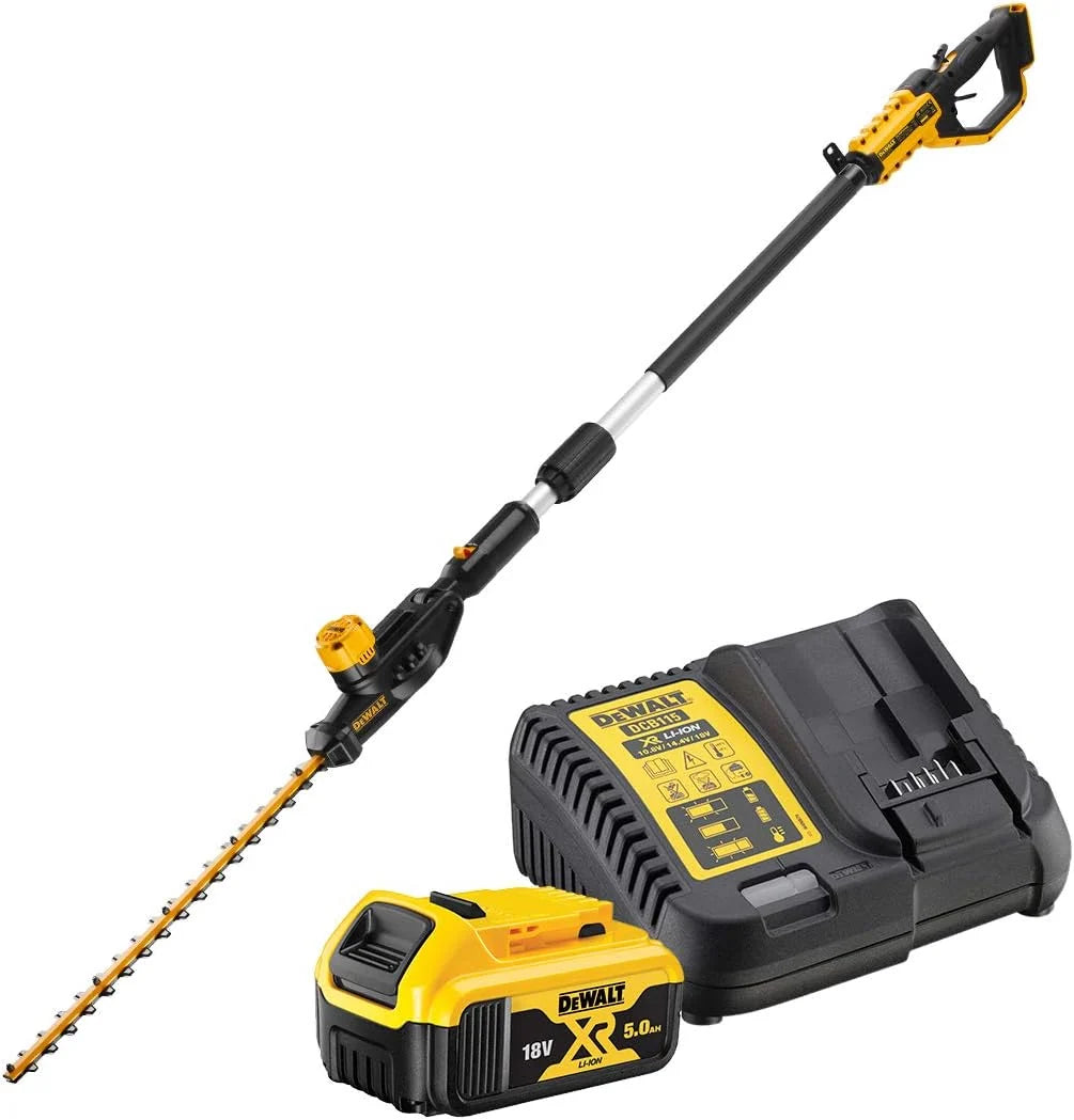 Dewalt Dcmph566P1 Nożyce do Żywopłotu, Czarny/Żółty, 1.088 x 176 x 239 mm