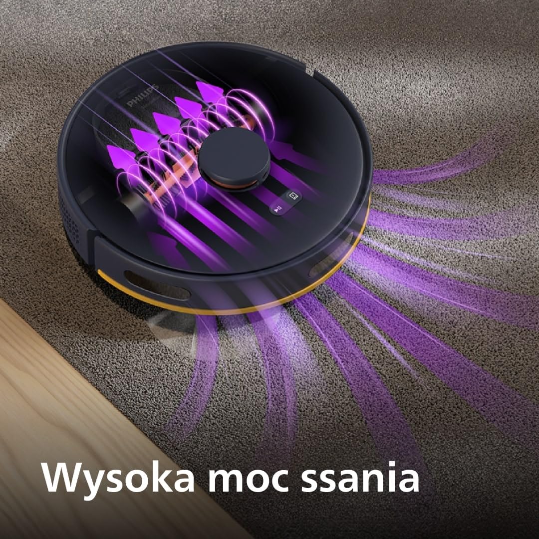 Philips HomeRun Robot Sprzątający serii 2000, 2700 Pa, Stacja Opróżniania