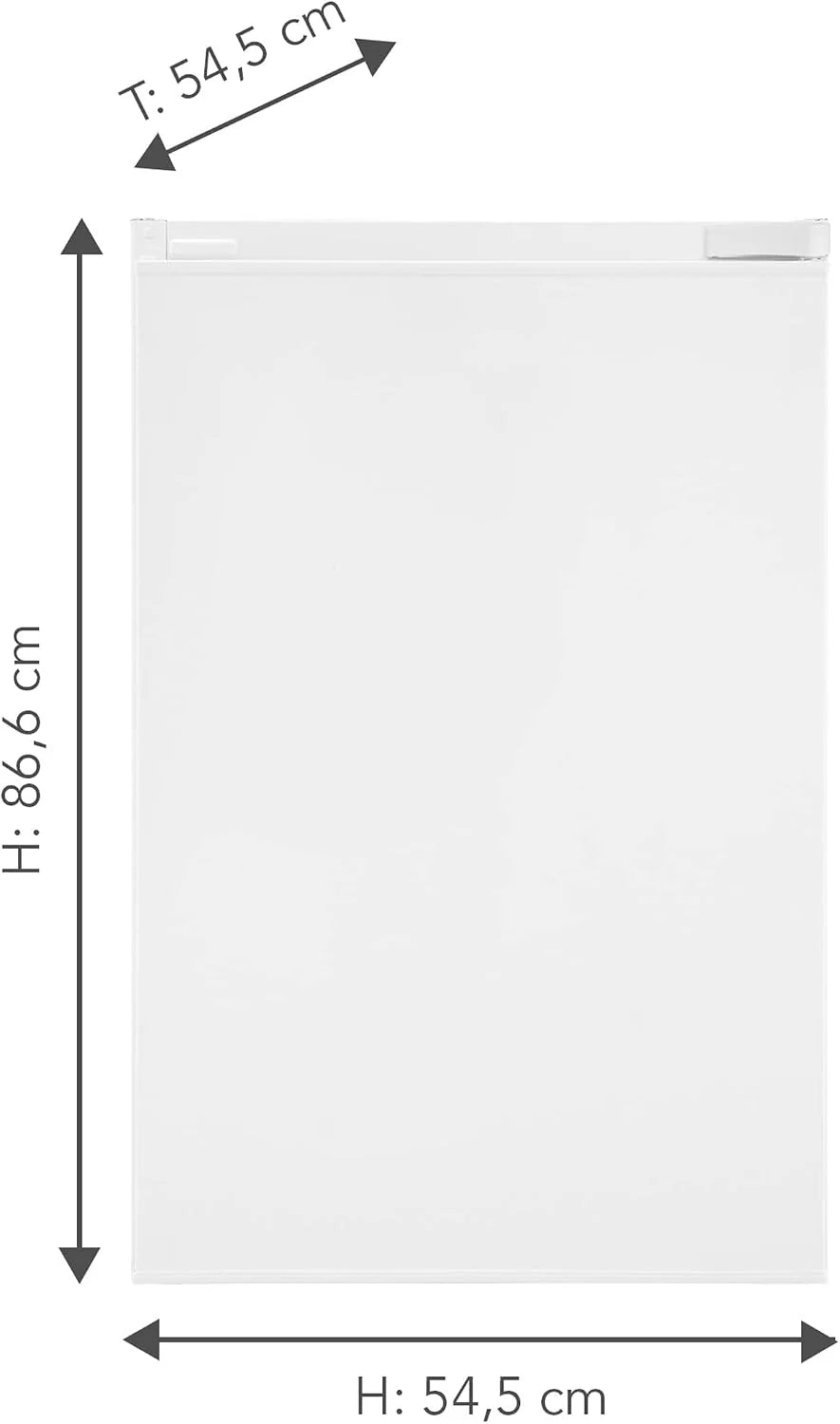 Beko B1804N lodówka do zabudowy, do wnęki 88, pojemność 126 litrów, 3 półki, kieszeń na warzywa, uchwyt na butelki, 92 kWh/rok, oświetlenie wewnętrzne LED, biała