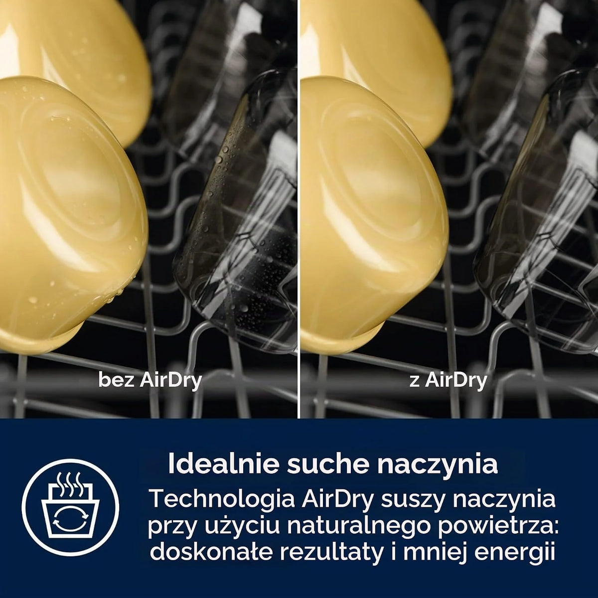 Zmywarka do zabudowy 60 cm na 13 sztućców klasy C