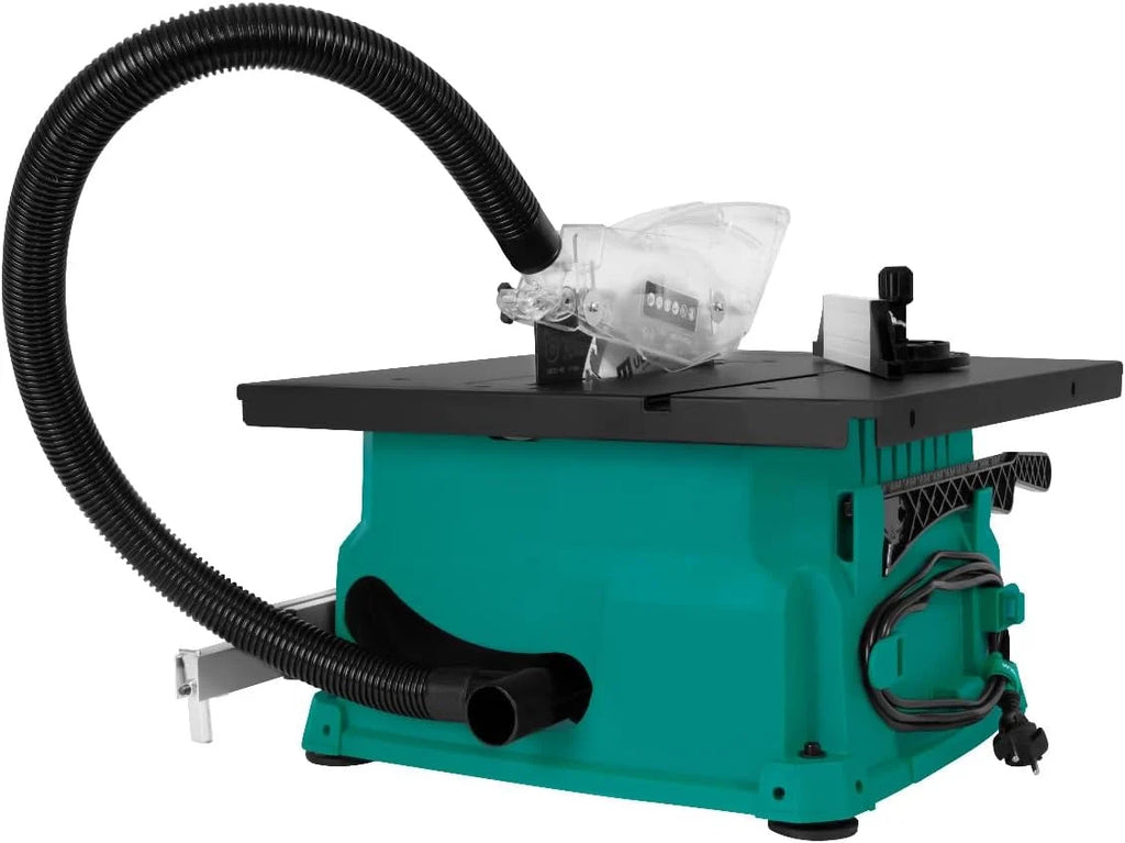 VONROC Piła stołowa 1500W - Ø210 mm – kompaktowa i przenośna – 5000 obr/min - w zestawie brzeszczot 40T