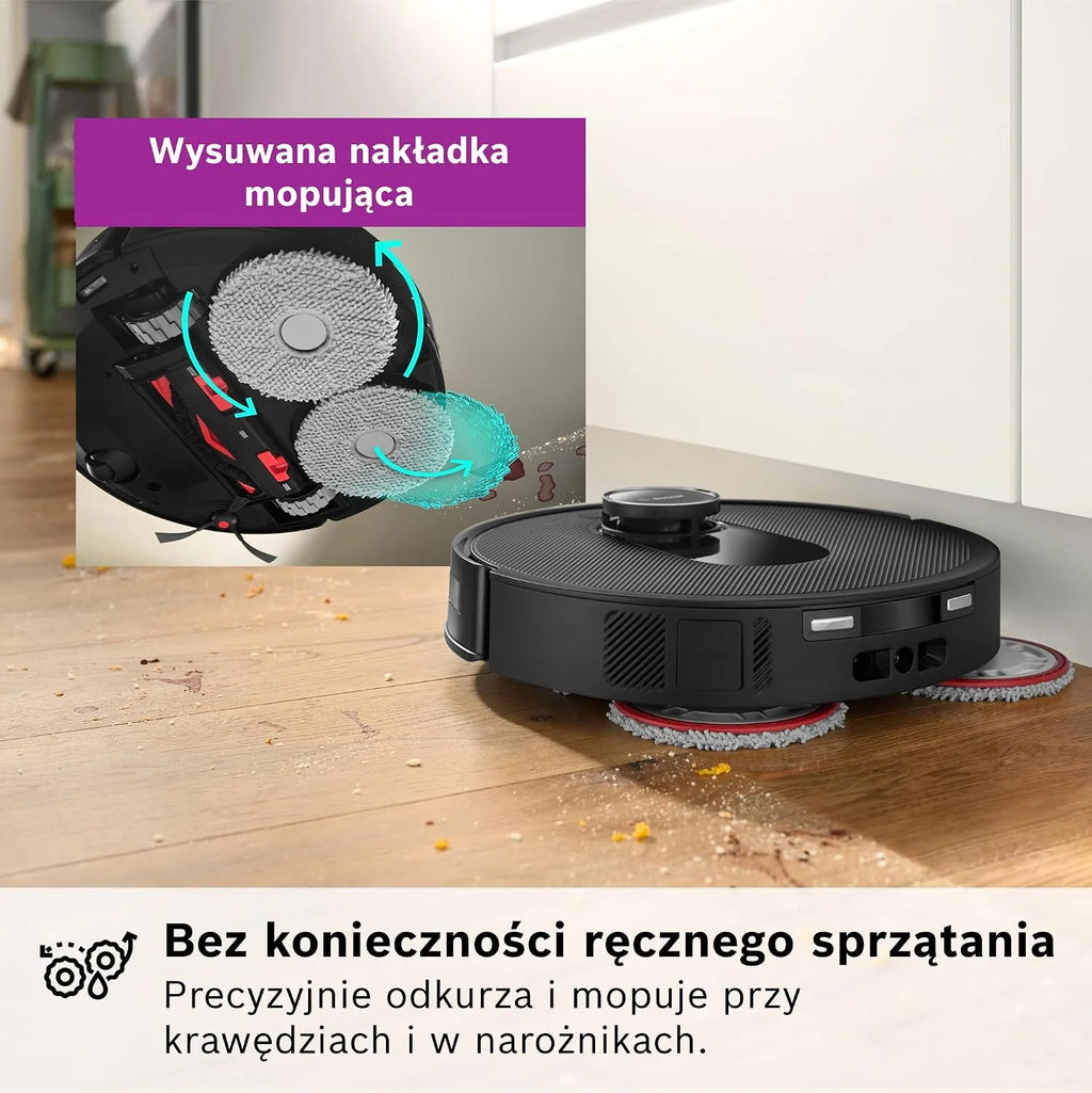 Bosch Spotless Max Robot sprzątający, BCRDW3B, czarny