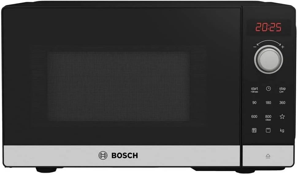 Bosch Serie 2 FEL023MS2 Blat Kuchenka mikrofalowa tylko 20 L 800 W Czarny, Stal nierdzewna