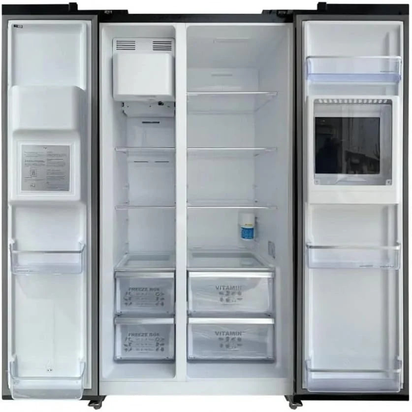 Kaiser KS 90500 RS, lodówka Side-by-Side, No Frost, 556 l, Fresh ICE, Multi-Bar, przyłącze wody stałe