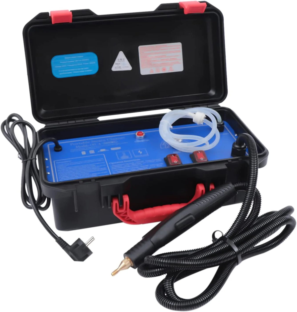 Myjka parowa, 3000 W, 220 V, ciśnienie pary: 3 – 3,5 bar, elektryczna, wysokociśnieniowa, wysoka temperatura, gospodarstwo domowe, ręczne, przenośne, parowe do okapów kuchennych, kuchenek