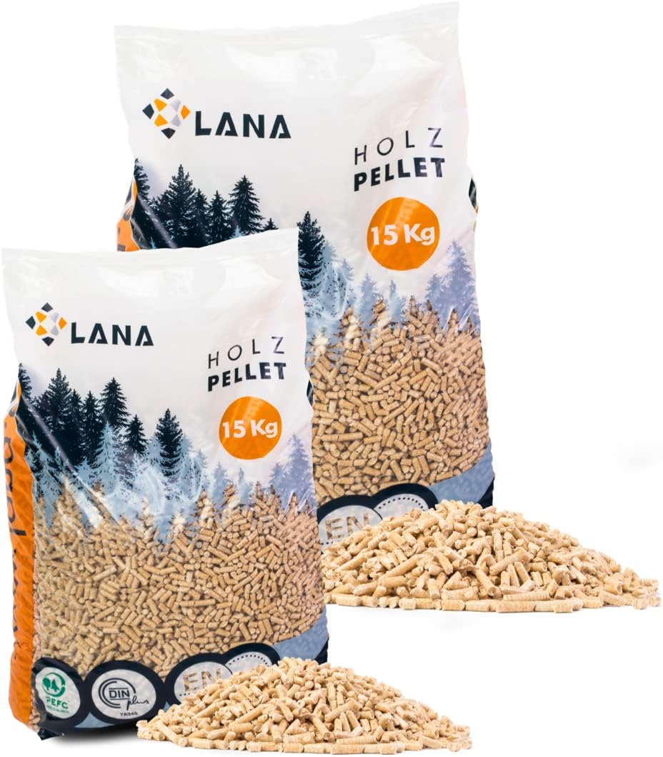 Wszystkie kultury Pellet z certyfikatem ENplus-A1, do kotłów lub pieców na biomasę (150 kgs)