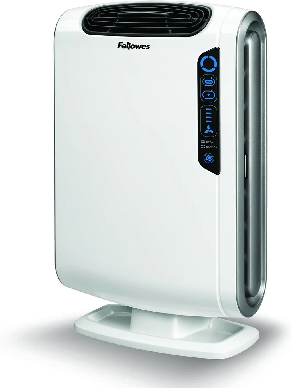 Aeramax Oczyszczacz Powietrza Hepa Dx55 od Fellowes, do 18 – 28 M², 3 – 5 Zmian Powietrza/Godz., True Hepa i Filtr Węglowy, Ochrona Antybakteryjna, Cichy, Energy Star
